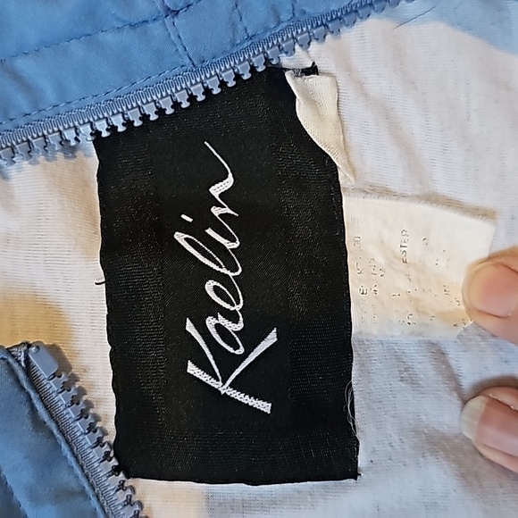 STUNNING VINTAGE KAELIN BLUE TRACKSUIT - Picture 3 of 14